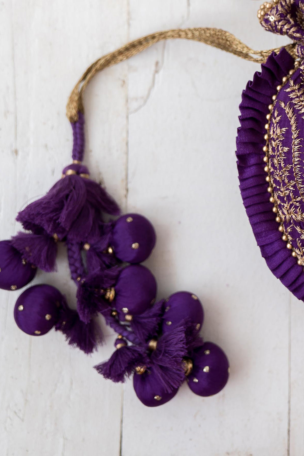 Leela Heritage Potli Purple