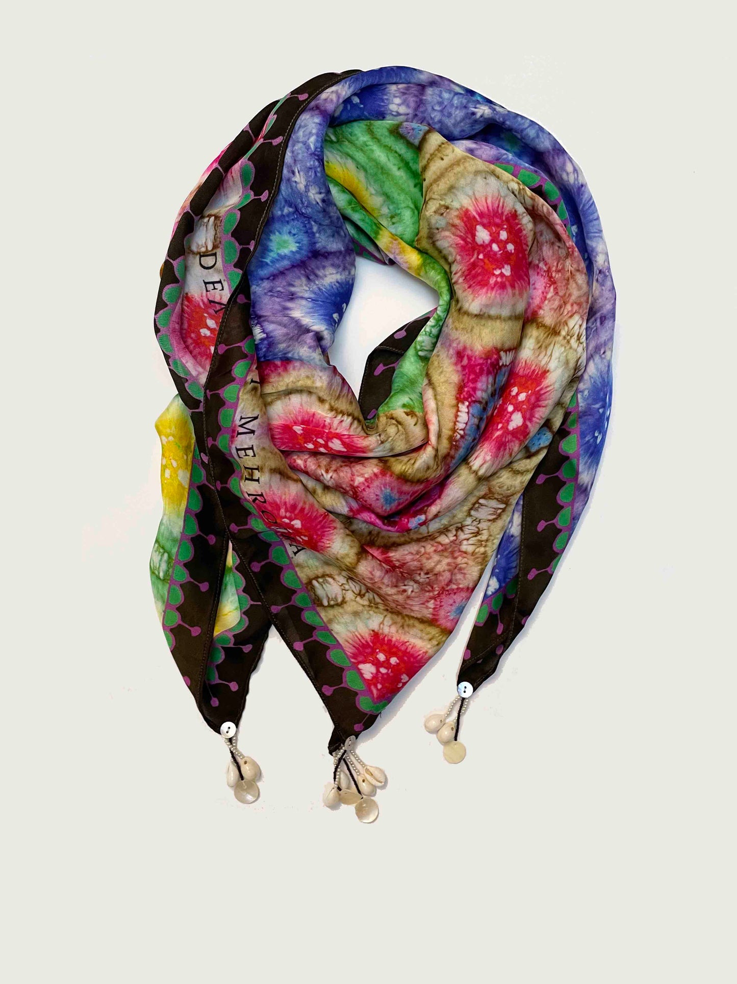 Boho Tie Dye Scarf